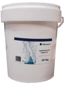 Cloro Tabletas 25 KG KLINWASS