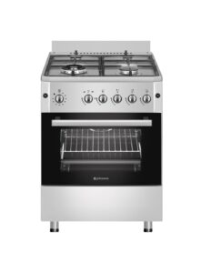 Cocina de gas butano 60 cm Inox