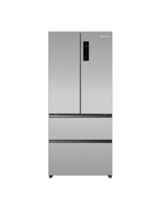 Frigorífico francés 190×84 cm 2 puertas 2 cajones E Inox