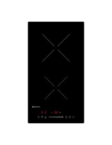 Placa de inducción 30 cm 2 zonas de cocinado