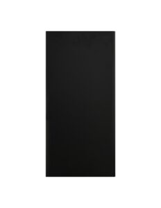 Tubo decorativo prolongador 51 cm Negro